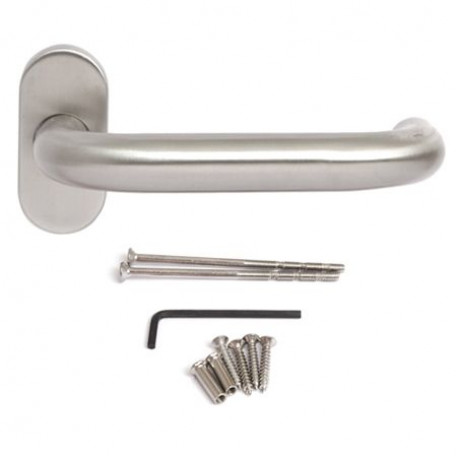 Ручка дверная Apecs H-0903-INOX (нержавеющая сталь)